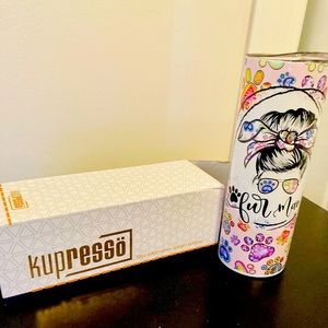 SPACE THAT SPEAKS: New “Fur mama”‘trendy coffee tumbler